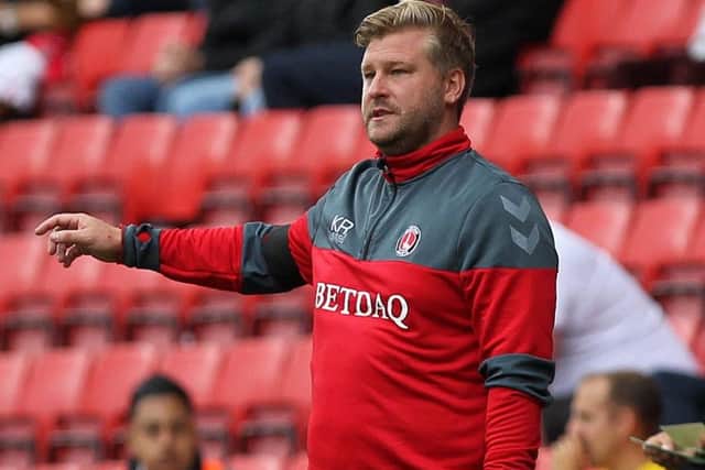 Karl Robinson. Picture: Sharon Lucey