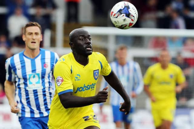 Ex-Pompey striker Patrick Agyemang. Picture: Joe Pepler