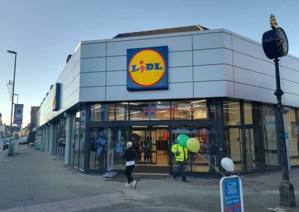 The new Lidl store in London Road, North End.
