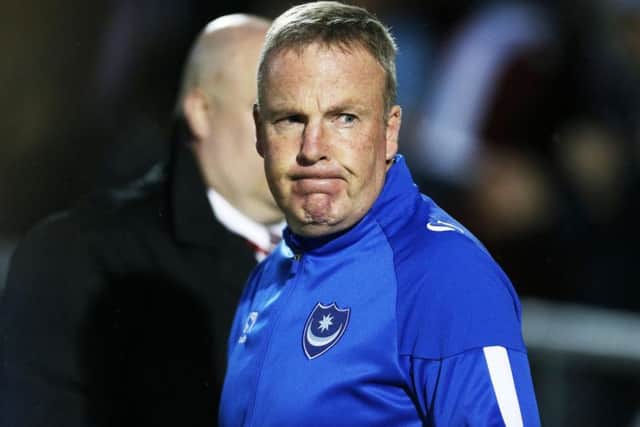 Pompey boss Kenny Jackett