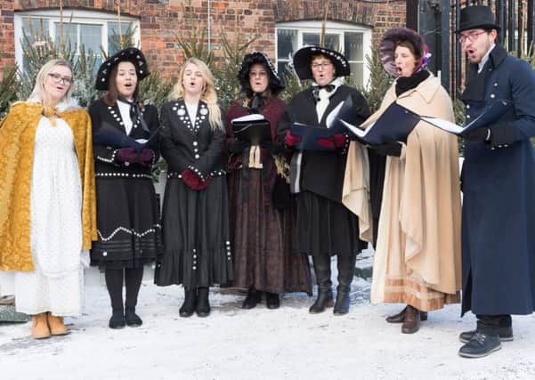 Victorian Carol Singers at the festival of Christmas     

Picture: Keith Woodland