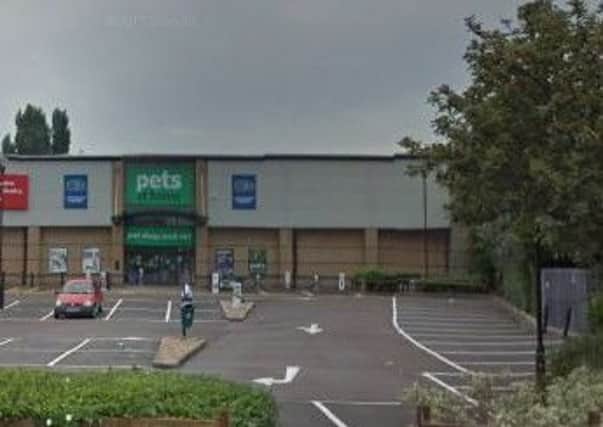 Pets at Home in Burrfields Retail Park, which is home to Companion Care