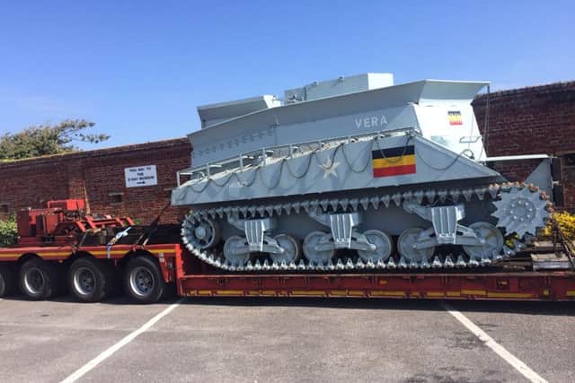 Tanks were removed from the museum earlier this year