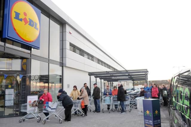 The recently-built Lidl store at Portchester. Picture: Sarah Standing