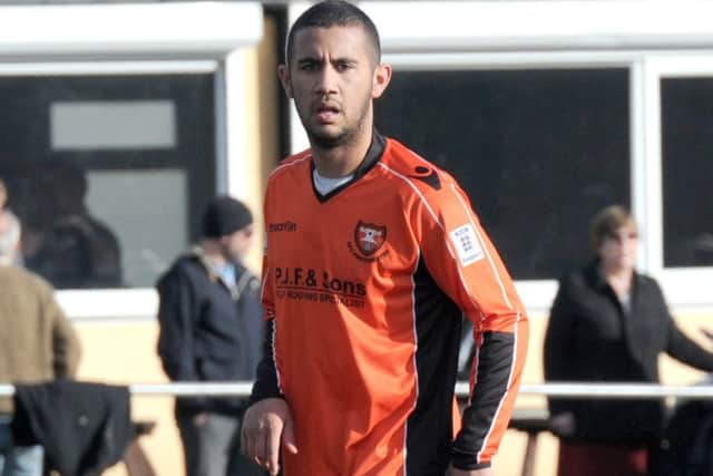 Jake Thomson during his time with AFC Portchester in 2014