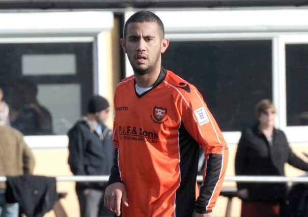 Jake Thomson during his time with AFC Portchester in 2014