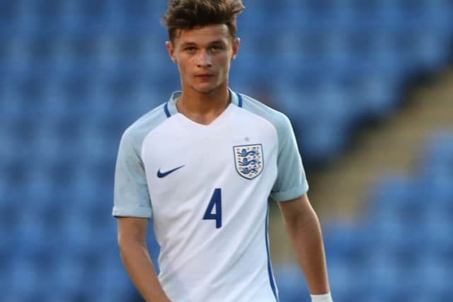 England Under-17 player George McEachran