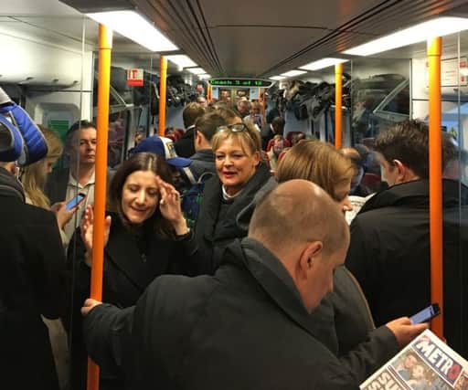 Commuters can now claim back compensation if their South Western Railway train is 15 minutes late. Picture: Carey Tompsett/PA Wire