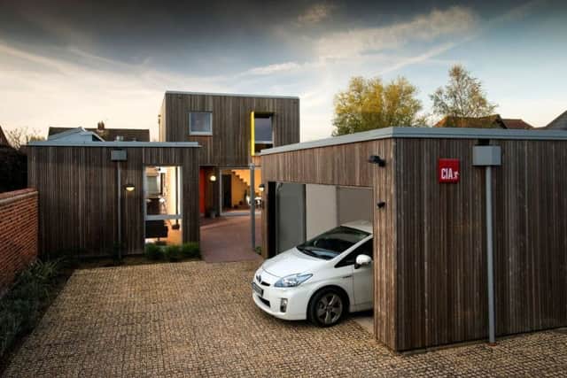 An exterior view of Hampshire Passivhaus