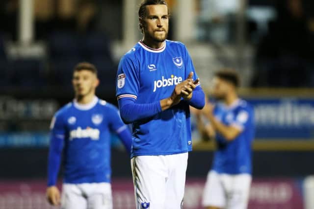 Christian Burgess returns to Pompey side.