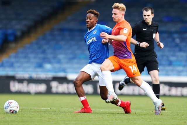 Pompey won 2-0 in their match against Northampton. Picture: Joe Pepler/Digital South