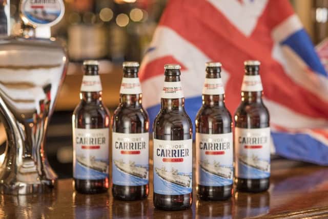 Bottles of Carrier Ale are going on sale. Picture: Wadworth
