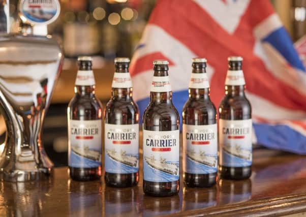 Bottles of Carrier Ale are going on sale. Picture: Wadworth