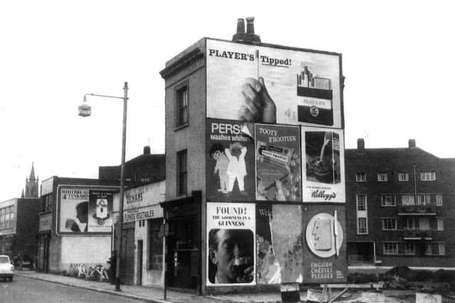 David Janess May 1964 picture of the tiny post office  opposite Tracys in Commercial Road, Portsmouth.