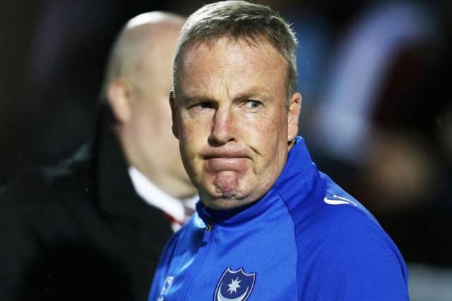 Pompey boss Kenny Jackett