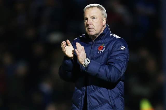Pompey boss Kenny Jackett. Picture: Joe Pepler