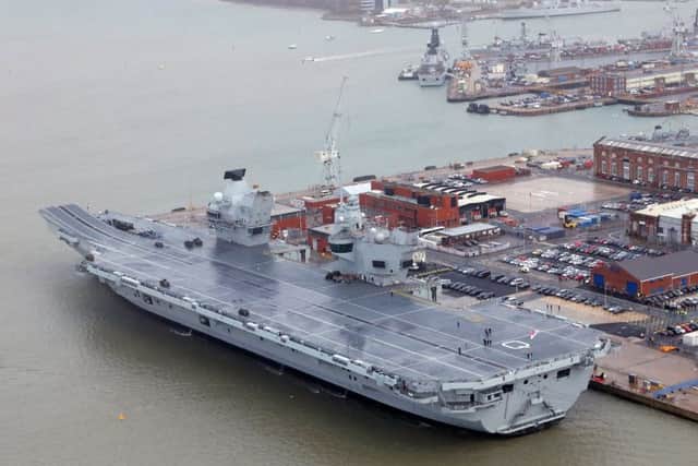 HMS Queen Elizabeth. Picture: Royal Navy