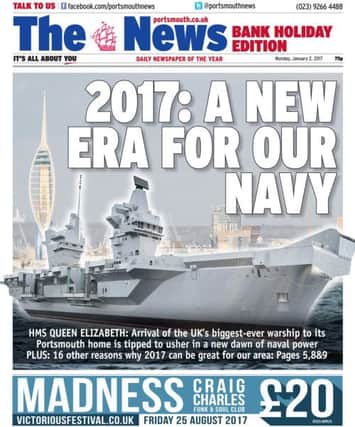 HMS Queen Elizabeth heralded a new era for the Royal Navy