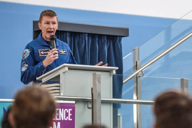 Major Tim Peake officially opens UTC Portsmouth