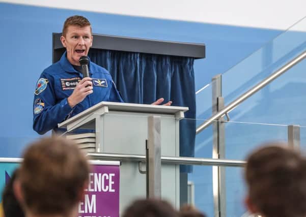 Major Tim Peake officially opens UTC Portsmouth