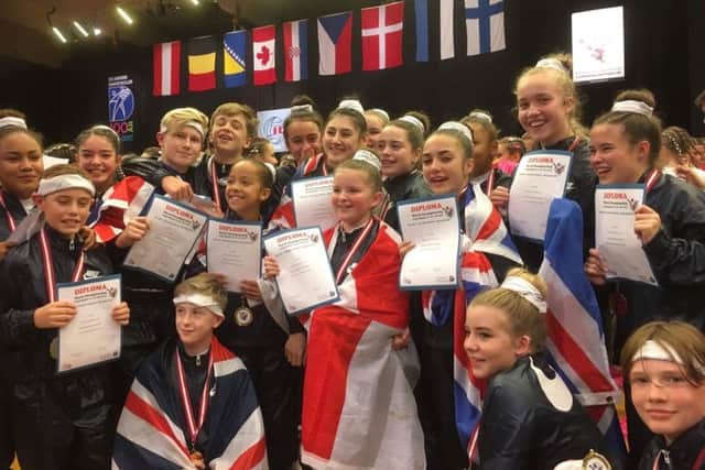 The Movement Initiative celelbrate their success at the World Hip Hop championships
