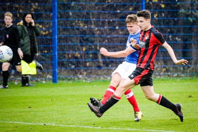Pompey Academy prospect Matt Mayes. Picture: Colin Farmery