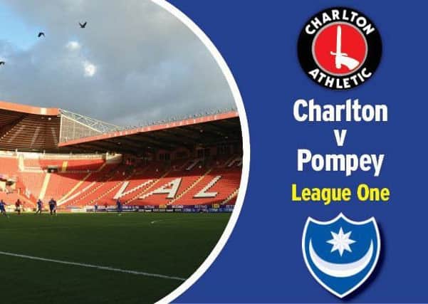 Pompey travel to Charlton today in League One