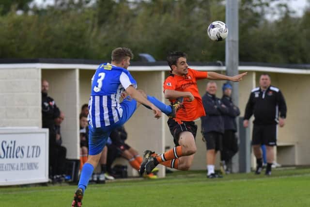 Rob Evans put Portchester ahead against Amesbury