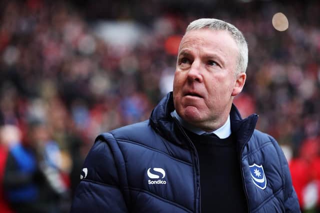 Pompey boss Kenny Jackett