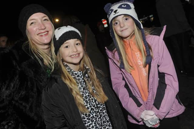 Emma Richardson with her daughter Ava McMillan  and her friend Sophie Tyrrell (171676-1)
