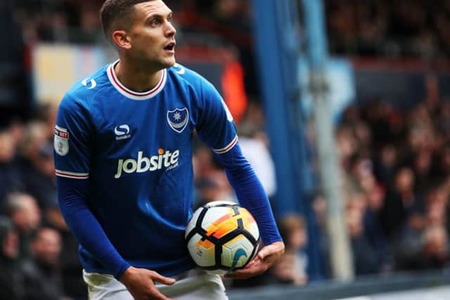 Pompey midfielder Stuart O'Keefe Picture: Joe Pepler
