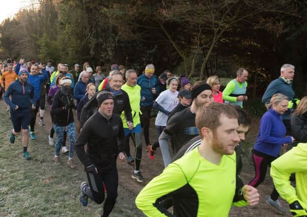 A chilly Havant parkrun on Saturday. Picture: Keith Woodland