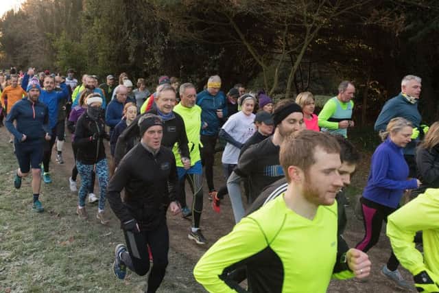 A chilly Havant parkrun on Saturday. Picture: Keith Woodland