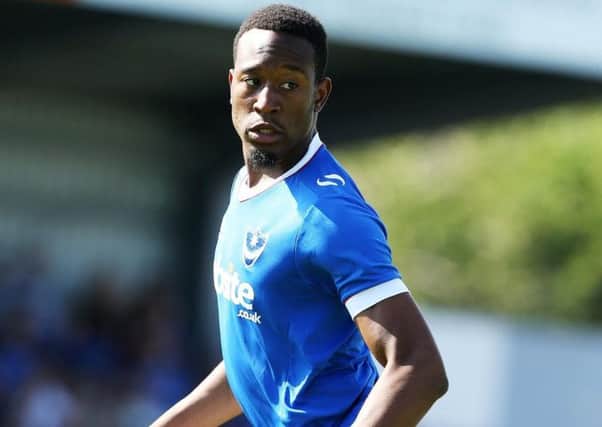 Nicke Kabamba is due to return to Pompey next month upon the expiry of his loan spell at Colchester
