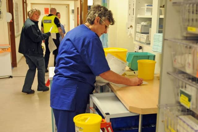 The accident and emergency department at Queen Alexandra Hospital in Cosham