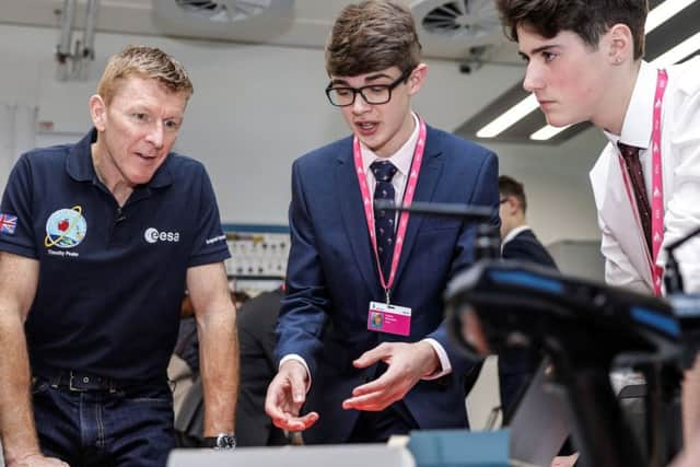 Major Tim Peake officially opens UTC Portsmouth