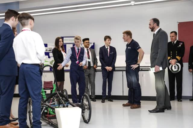 Major Tim Peake officially opens UTC Portsmouth