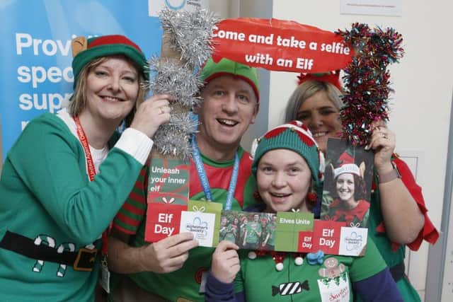 Fiona Kelly, Cliff Cropley, Louise Daniels and Nerys Blackburn from the Alzheimer's Society Picture: Habibur Rahman