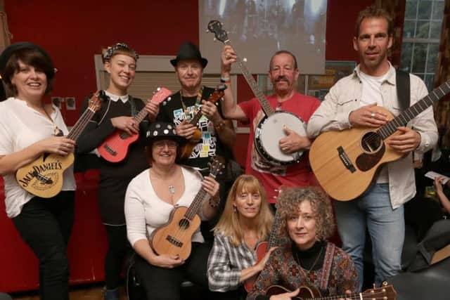 Portsmouth Music Academy members at a previous concert for Stella's Voice