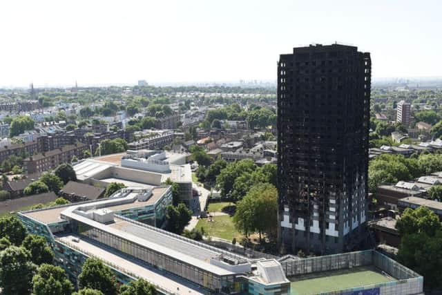 The Grenfell Tower block