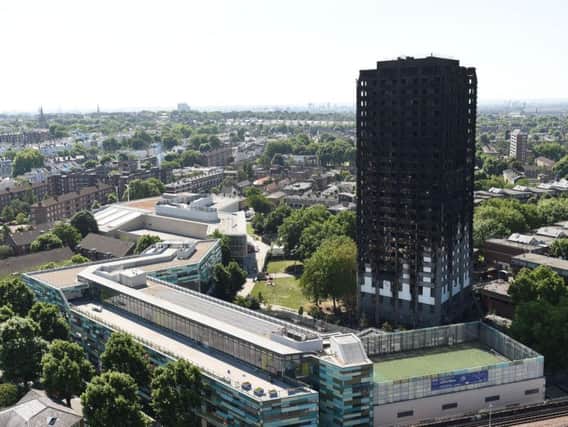 The Grenfell Tower block