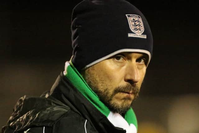 Bognor's Darin Killpatrick is hoping for FA Trophy progress