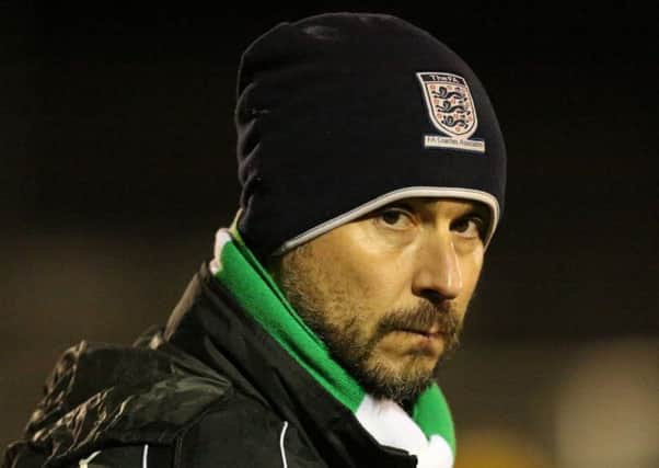 Bognor's Darin Killpatrick is hoping for FA Trophy progress