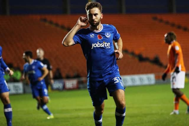 Pompey midfielder Ben Close