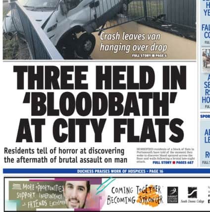 The brutal crime scene that shocked readers