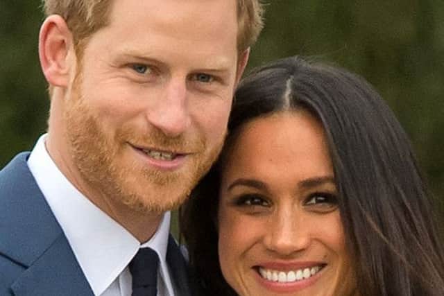 Prince Harry and Meghan Markle. Picture: Dominic Lipinski/PA Wire