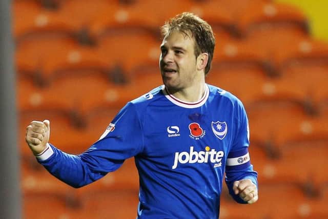 Pompey captain Brett Pitman Picture: Joe Pepler