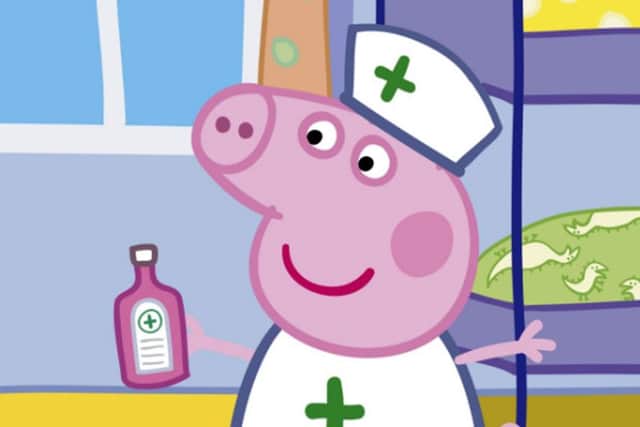 Peppa Pig- accused of wasting GPs' time