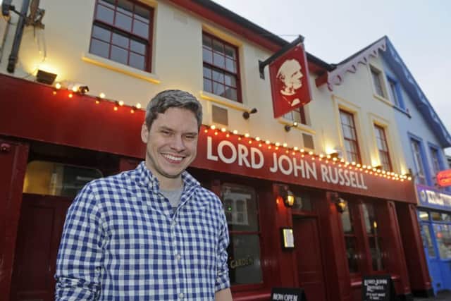 Chris Vaux, new landlord at The Lord John Russell pub in Southsea Picture: Ian Hargreaves (171680-1)