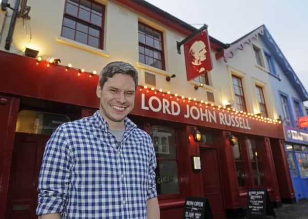Chris Vaux, new landlord at The Lord John Russell pub in Southsea     Picture: Ian Hargreaves  (171680-1)